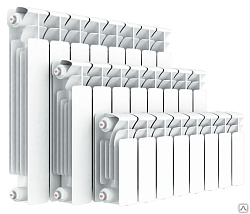  Радиатор биметаллический 20 секц, ширина 1600мм, RIFAR  2780Вт подк. боковое (930350039) со склада Проконсим в Краснодаре