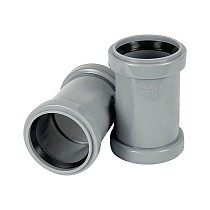 Муфта двухраструбная VALFEX DN -50 для внутренней канализации соединительная с перегородкой купить в Краснодаре | "Проконсим"