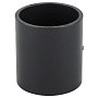 Муфта НПВХ DN 20 PN 16 соединительная под клей черная Aquaviva MAD0200