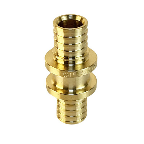 Муфты латунные для PEX труб DN 16-20 PN 16 под надвижную гильзу Valfex VF.403.AF купить в Краснодаре | "Проконсим"