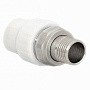Муфта для радиатора ПП 20-1/2'' PN 25 с американкой белая РТП 14630 купить в Краснодаре | "Проконсим"