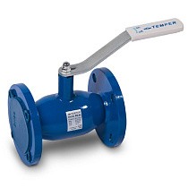 Краны стальные шаровые DN 50-100 PN 16-40 фланцевые под задвижку рычаг Temper купить в Краснодаре | "Проконсим"