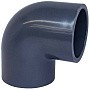 Отвод НПВХ 90гр. DN 225 PN 10 напорный клеевой черный Aquaviva ELW22590 купить в Краснодаре | "Проконсим"