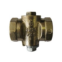 Краны латунные  газовые 11Б39бк DN 25/25-25 PN 1 натяжные купить в Краснодаре | "Проконсим"