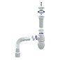 Сифон для мойки Unicorn В120Р, 40х50 гибкий отвод, 1 1/2'' х40 пластиковая чаша купить в Краснодаре | "Проконсим"