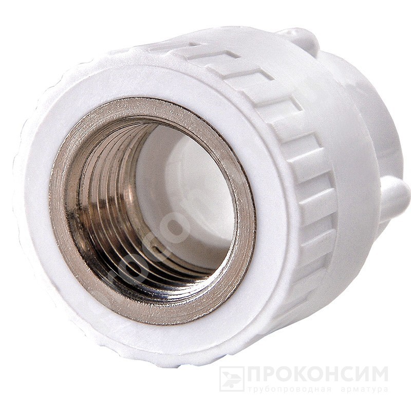 Цена по запросу.  . Муфта ПП 16-1/2'' PN 25 белая РВК 20415 (930659069) со склада Проконсим в Краснодаре