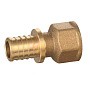 Муфта латунная для PEX DN 25- ВР 1'' под надвижную гильзу PLP купить в Краснодаре | "Проконсим"