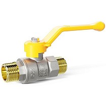 Краны латунные шаровые газовые DN 15-25 PN 40 рычаг штуцер-штуцер LD Pride GAS купить в Краснодаре | "Проконсим"