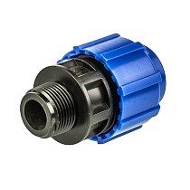 Муфта компрессионаая ПЭ ВР 63-1 1/2'' купить в Краснодаре | "Проконсим"