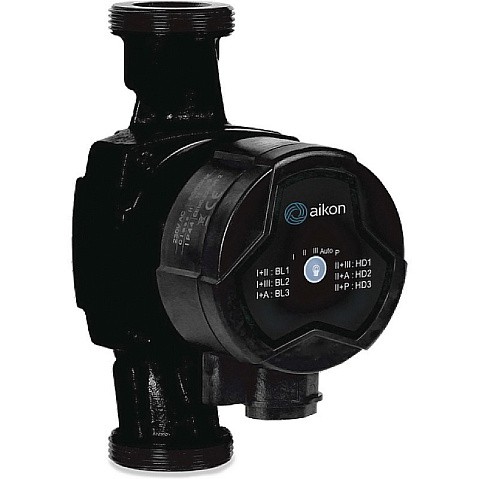 Насос циркуляционный PN 10,L 130, 65Вт 1х220В с мокрым ротором AIKON CMS(L)32-4T1M 3х-скоростной резьбовой 110гр. купить в Краснодаре | "Проконсим"