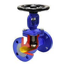 Клапаны запорные DN 15-100 PN 16 высокопрочный чугун с сильфонным уплотнением фланцевые АСТА В323 купить в Краснодаре | "Проконсим"