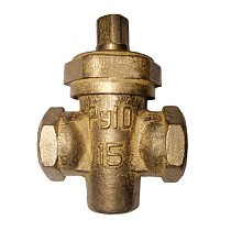 Краны латунные 11Б6бк DN 15-50 PN 10 пробко-сальниковые муфта-муфта купить в Краснодаре | "Проконсим"