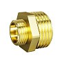Ниппель латунный DN 25-20 PN 40 штуцер-штуцер переходный LD Pride купить в Краснодаре | «Проконсим»