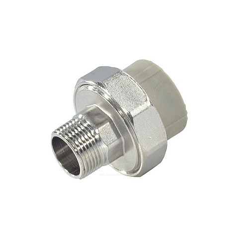 Муфта комбинированная разъёмная VALFEX 32 PN 25 G-1 1/4'' американка-НР серая купить в Краснодаре | "Проконсим"