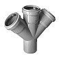 Крестовина ПП для канализации косая 45гр. 50- 50- 50 Valfex купить в Краснодаре | "Проконсим"