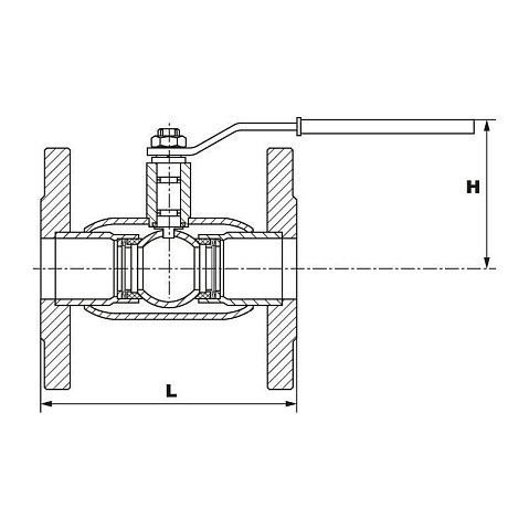 Краны стальные шаровые цельносварные DN 15-200 PN 16-40 фланцевые рычаг PR купить в Краснодаре | "Проконсим" Краны стальные шаровые цельносварные DN 15-200 PN 16-40 фланцевые рычаг PR купить в Краснодаре | "Проконсим"