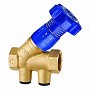Клапан латунный MVI BL.220.04, DN 15 PN 25, балансировочный, Kvs 3,94 м3/ч, муфтовый, наклонный купить в Краснодаре | "Проконсим"
