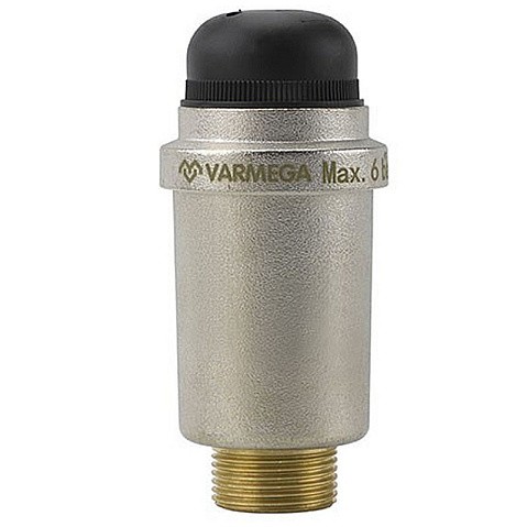 Воздухоотводчик VARMEGA VM132 DN20 PN6 вертикальный выпуск НР-3/4'' автоматический купить в Краснодаре | "Проконсим"