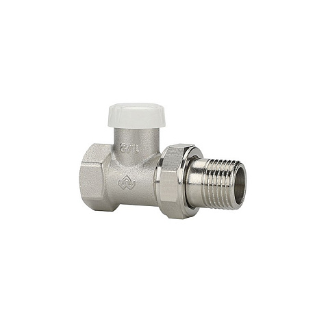 Клапан радиаторный VARMEGA VM10301 DN15 PN10 прямой настроечный G-1/2'' муфта-штуцер купить в Краснодаре | "Проконсим"