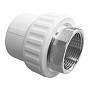 Муфта комбинированная ПП 32-1'' PN 25 под ключ с внутренней резьбой белая VALFEX  купить в Краснодаре | "Проконсим"