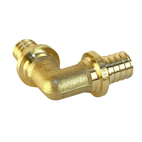 Угольники латунные для PEX труб DN 16-20 PN 16 под надвижную гильзу Valfex VF.451.AF купить в Краснодаре | "Проконсим"