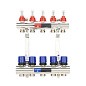 Коллекторная группа из латуни DN 25-5 вых. G-3/4'' евроконус, с расходомерами, без дренажного крана и воздухоотводчика VARMEGA VM15405 купить в Краснодаре | "Проконсим"