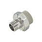 Муфта комбинированная разъёмная VALFEX 32 PN 25 G-1/2'' американка-НР серая купить в Краснодаре | "Проконсим"