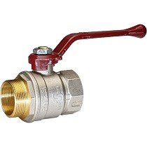 Краны латунные шаровые DN 15-50 PN 25-40 никелированные рычаг муфта-штуцер Temper 88 ГОСТ Р 59553 купить в Краснодаре | "Проконсим"