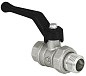 Кран латунный шаровой 11Б27фт1М DN 20 PN 40 никелированный рычаг-американка Valfex.223 DeltaPro купить в Краснодаре | "Проконсим"