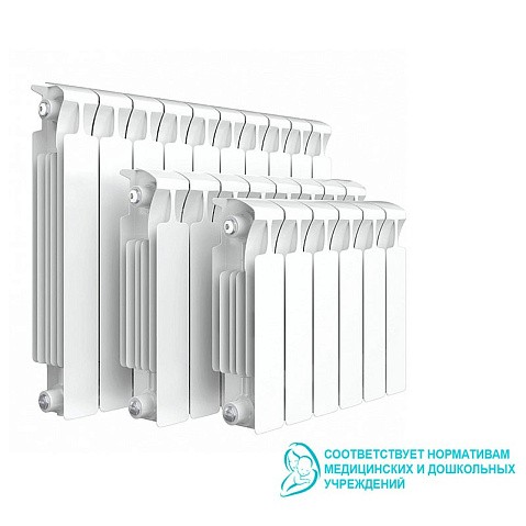 Радиатор монолитный RIFAR MONOLIT Ventil VL 80х261х100 11секц. 300/100Вт купить в Краснодаре | "Проконсим"