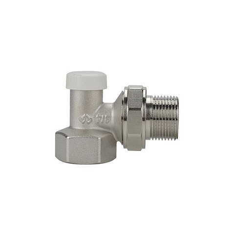 Клапан радиаторный VARMEGA VM10203 DN20 PN10 угловой настроечный G-3/4'' муфта-штуцер купить в Краснодаре | "Проконсим"