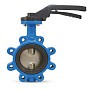 Затвор дисковый поворотный DN 80 PN 16 межфланцевый с резьбовыми проушинами диском из нержавеющей стали уплотнение-EPDM ручной FAF 3600080 купить в Краснодаре | "Проконсим"