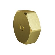 Заглушки латунные DN 15-50 PN 40 муфтовые LD Pride купить в Краснодаре | "Проконсим"