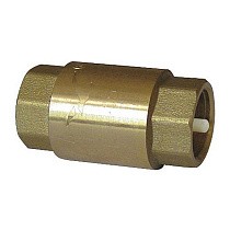 Клапан латунный обратный пружинный DN 100 PN 10 муфтовый пластиковый шток, SGL купить в Краснодаре | "Проконсим"