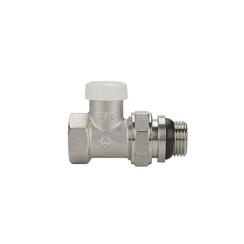Клапан радиаторный VARMEGA VM10311 DN15 PN10 прямой настроечный G-1/2'' с уплотнением муфта-штуцер купить в Краснодаре | "Проконсим"
