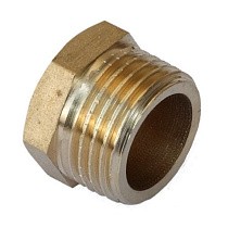 Заглушки латунные DN 15-40 PN 40 штуцерная купить в Краснодаре | "Проконсим"