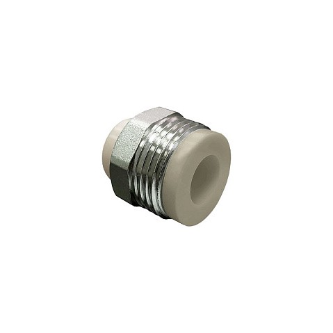 Штуцер 20 PN 25 G-3/4'' НР серый VALFEX купить в Краснодаре | "Проконсим"