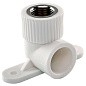 Угольник установочный ПП 20-1/2'' PN 25 с внутренней резьбой белый РТП 10797 купить в Краснодаре | "Проконсим"