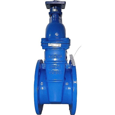 Задвижка чугунная 30ч939р DN 600 PN 10(16) с обрезиненным клином до 120гр. фланцевый под электропривод "В" СИБЗТА купить в Краснодаре | "Проконсим" (930132012)
