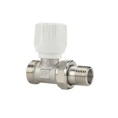 Клапан радиаторный VARMEGA VM10102 DN15x20 PN10 прямой евроконус G-1/2''х3/4'' штуцер купить в Краснодаре | "Проконсим"
