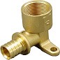 Угольник латунный для PEX труб 20-1/2'' PN 10 под надвижную гильзу с внутренней резьбой ONE PLUS купить в Краснодаре | "Проконсим"