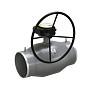 Кран стальной шаровой цельносварной LD Energy Regula, DN 250 PN 25, 510мм, стандартнопроходной, приварной с редуктором купить в Краснодаре | "Проконсим"