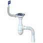 Сифон для мойки Unicorn В425, 40х50 гибкий отвод, 3 1/2'' х40 чаша из нержавеющей стали, прямоугольный перелив купить в Краснодаре | "Проконсим"