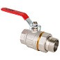 Кран латунный шаровой MVI BV.520 DN 40 PN 40 никелированный полнопроходной американка рычаг купить в Краснодаре | "Проконсим"