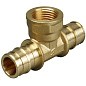 Тройник латунный для PEX-PEX труб 20-1/2''-16 PN 10 OP под надвижную гильзу с внутренней резьбой ONE PLUS купить в Краснодаре | "Проконсим"