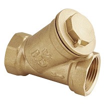 Фильтры сетчатые латунные DN 15-50 PN 16 муфтовые косые грубой очистки AquaHit купить в Краснодаре | "Проконсим"