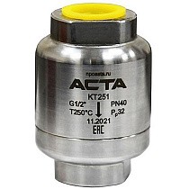 Конденсатоотводчики ТЕРМОКОН DN 15-25 PN 40 термостатический резьбовые G до 250гр. АСТА-КТ251 купить в Краснодаре | "Проконсим"