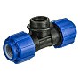 Тройник компрессионный PN 16 для ПЭ DN 20-1/2'' обжимное-муфта купить в Краснодаре | "Проконсим"