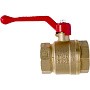 Кран латунный шаровой 11Б27фт1М DN 15 PN 40 рычаг муфта-муфта Valfex.214 DeltaPro купить в Краснодаре | "Проконсим"