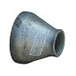Переход стальной Дн 159-133 (DN150х125) оцинкованный исполнение 2 ГОСТ 17378-2001 купить в Краснодаре | "Проконсим"